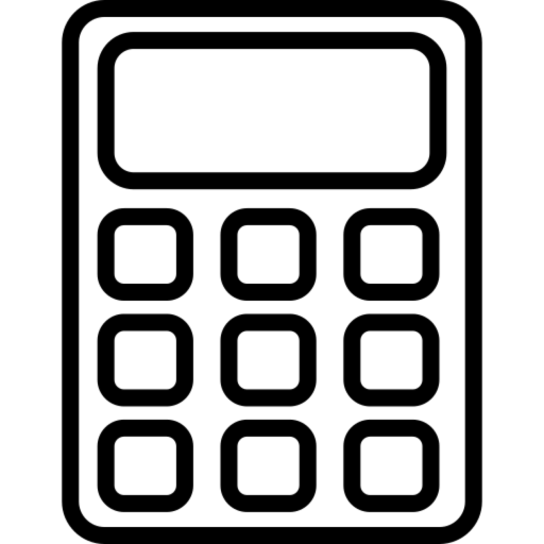 Black silhouette of a standing dog.